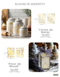 H2O Transfers Gold - Fleur De Minuit