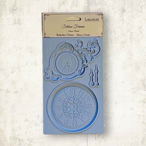 LaBlanche Rococo Clocks Silicone Mould Limited Edition