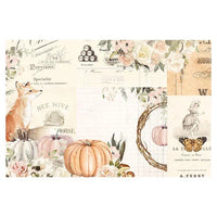 Autumn Sunset Journal Card,  3X4 Journaling Cards, Notecards