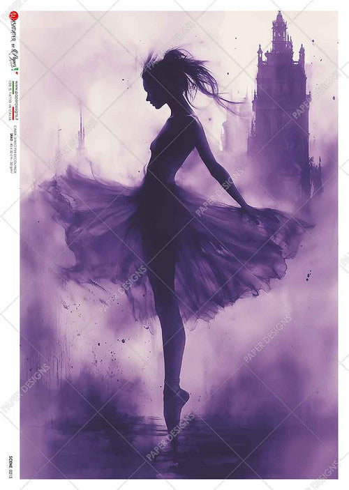 Paper Designs Dance in the City I Rice Paper