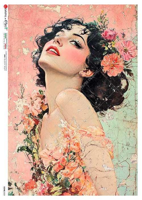 Paper Designs Spring Portrait III Rice Paper