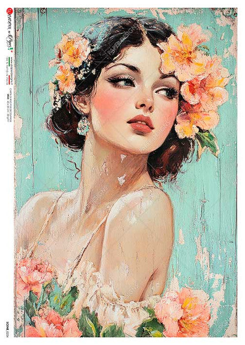 Paper Designs Spring Portrait IV Rice Paper