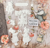 Sweet Garden Mould, Homegrown Collection Decor Moulds® - Sweet Garden