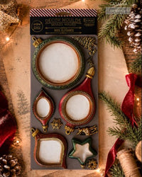 NoeL Elegance Mould, Decor Moulds® - NoeL Elegance Silicone Mould, Shadow Box Christmas Mould