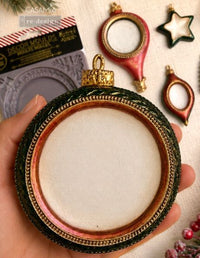 NoeL Elegance Mould, Decor Moulds® - NoeL Elegance Silicone Mould, Shadow Box Christmas Mould