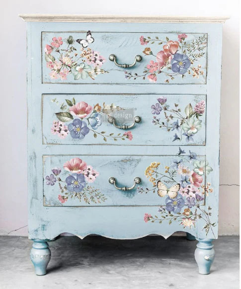 Redesign Décor Transfers® - Delicate Fleur 22"x 30"