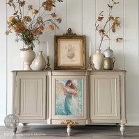 A3 Decoupage Fiber - Seraphina In Sapphire, A3 Decoupage Fiber
