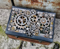 Steampunk Plates Silicone Molds - Redesign with Prima Decor Mould