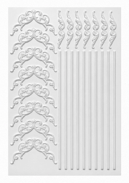 LaBlanche Vintage Embellishment Sticker 4-Pack Collection