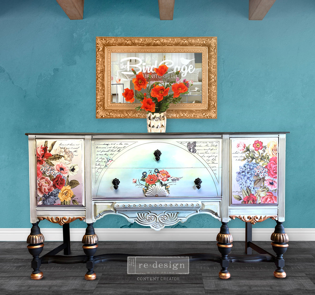 Redesign Decor Transfers® - Wondrous Floral II Transfer