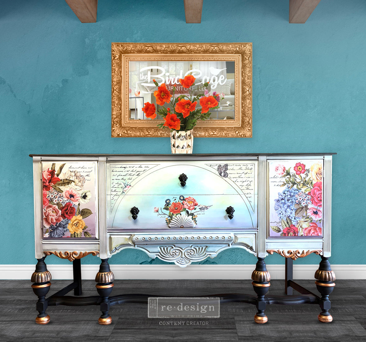 Redesign Decor Transfers® - Wondrous Floral II Transfer