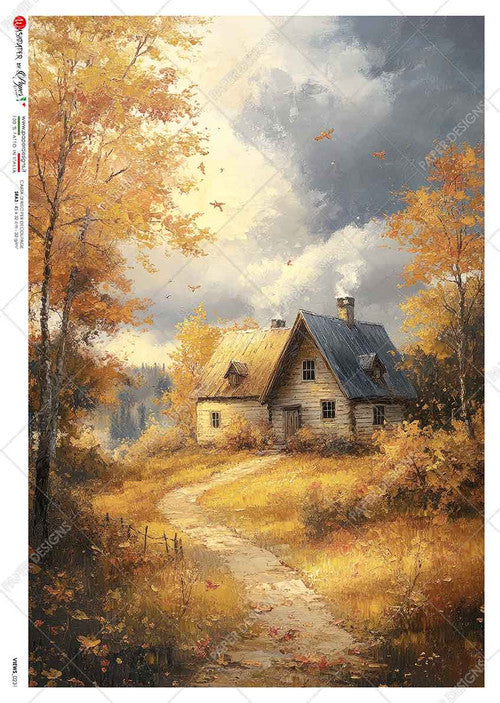 Paper Designs The Quiet Cabin Rice Paper