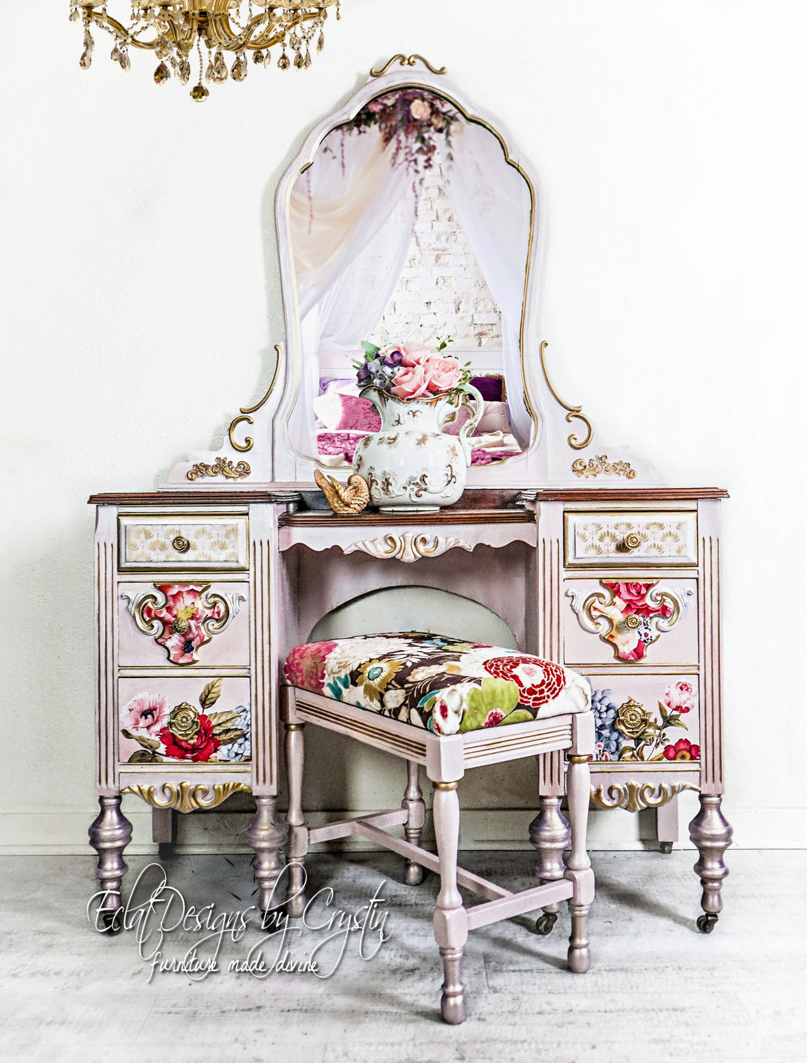 Redesign Decor Transfers® - Wondrous Floral II Transfer