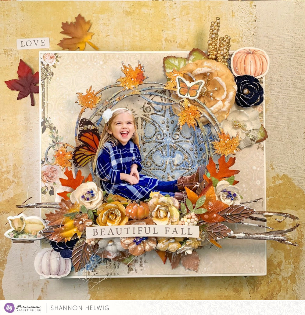 Autumn Sunset Journal Card,  3X4 Journaling Cards, Notecards
