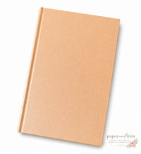 Kraft Notebook - Blank A5 Size, Journal Book