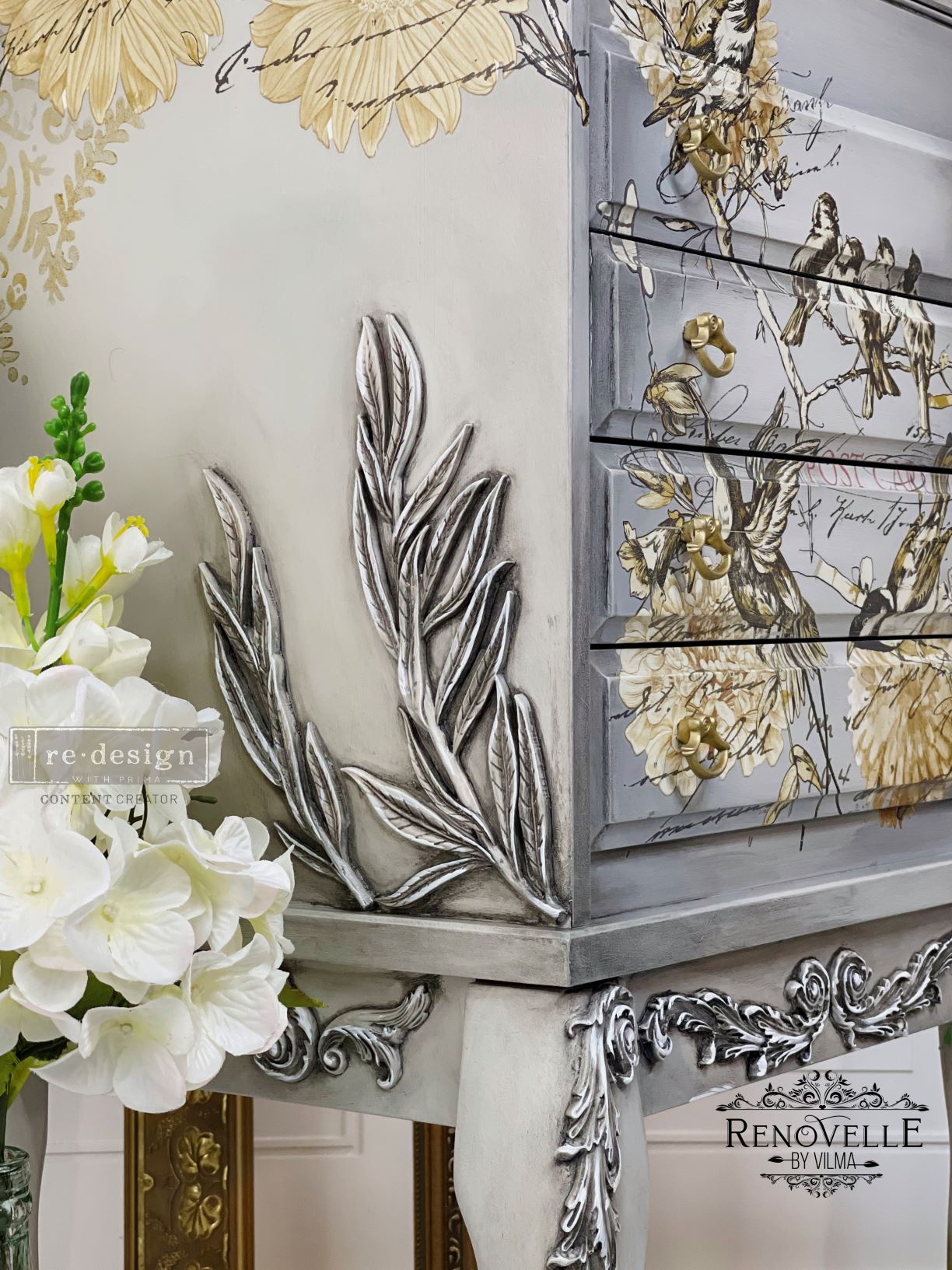 Redesign Decor Moulds® - Simple Greenery - 5"x10", 8mm thickness