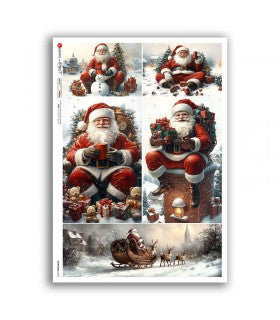 Santa Collage