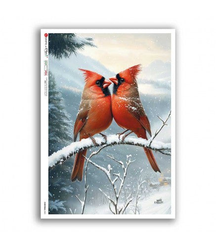 Classic Winter Cardinals