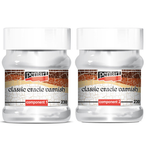 Crackle Varnish Classic 2 Components Set