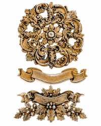 LaBlanche Silicone Mould - Ilex Banner Silicone Mould