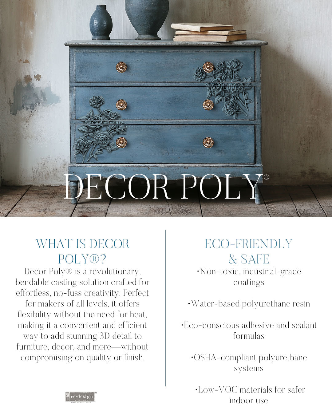 Decor Poly – Petals in Harmony, Furniture Appliques
