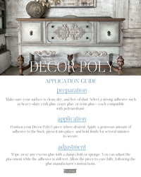 Decor Poly – Petals in Harmony, Furniture Appliques