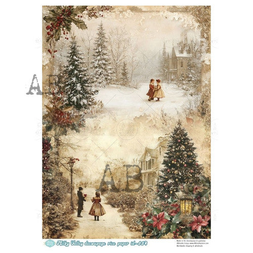 Victorian Christmas Scenes – Winter Elegance Collection