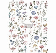 Redesign Décor Transfers® - Delicate Fleur 22"x 30"