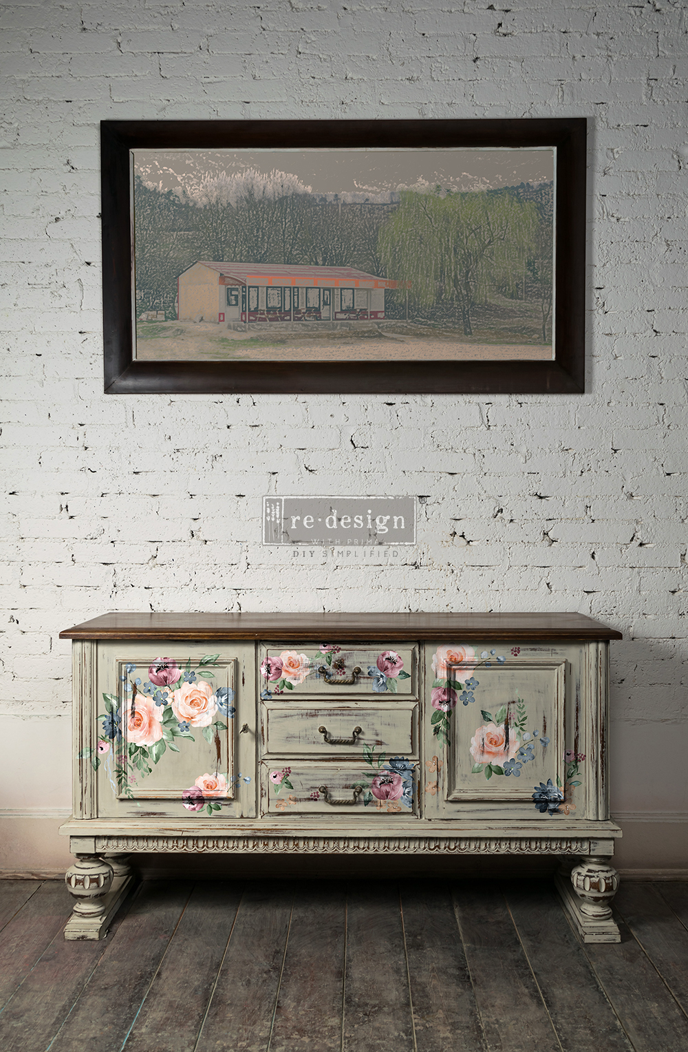 Redesign Decor Transfers® - Watercolor Bloom