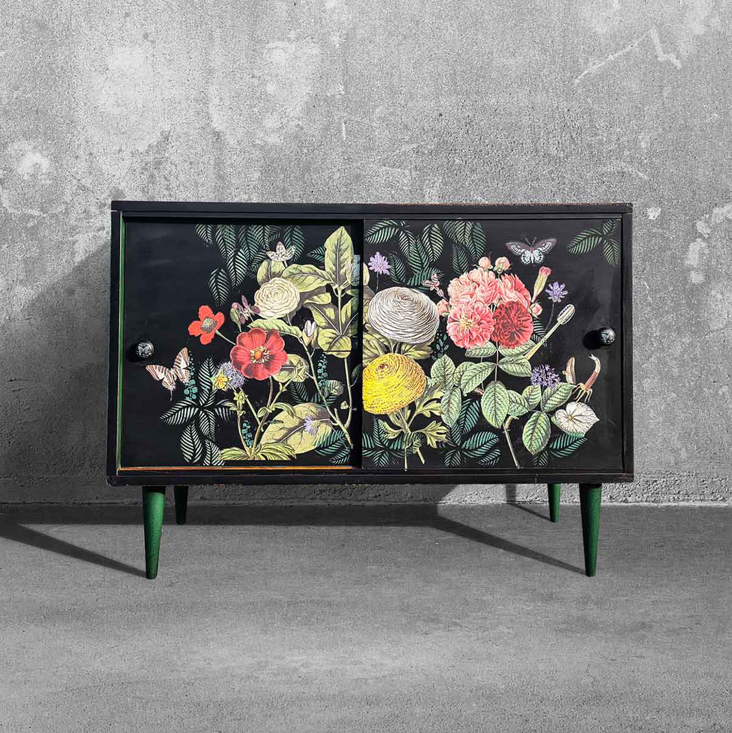 Redesign Decor Transfers® - Vintage Botanical - total sheet size 48"x35", cut into 6 sheets