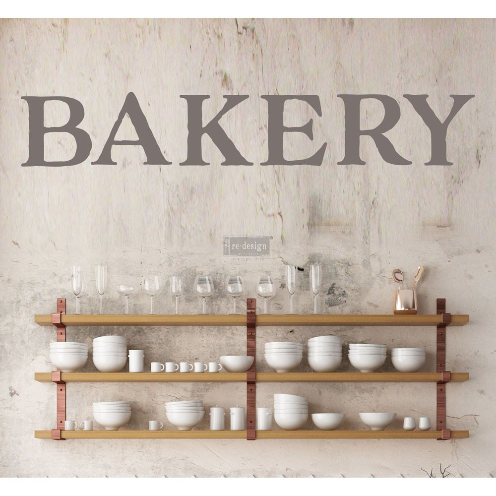 Redesign Transfer - Bakery Wall Transfer