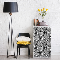 Redesign Decor Transfers® - Zebra size 24"x32", Large Transfers