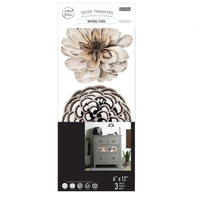 Decor Transfers® - Natural Flora - 3 sheets, 6"x12"