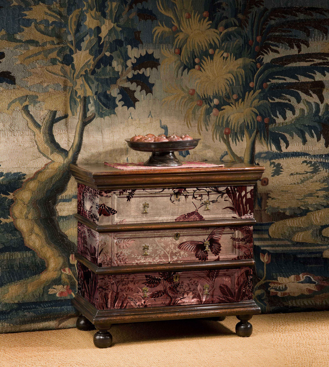 A1 Decoupage Fiber – Sepia Rainforest