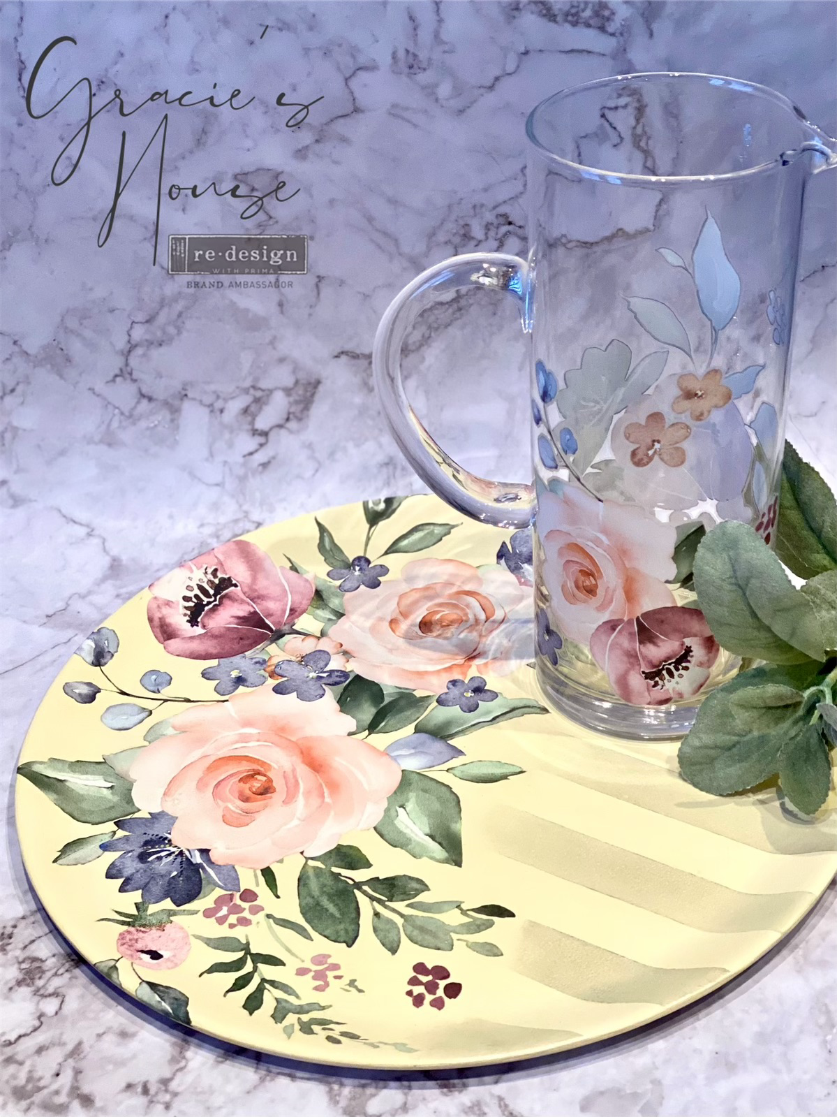 Redesign Decor Transfers® - Watercolor Bloom