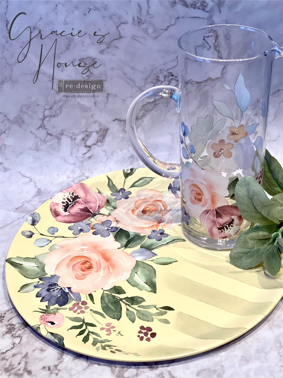 Redesign Decor Transfers® - Watercolor Bloom