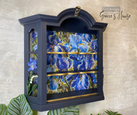 A1 Decoupage Fiber – Enchanting Iris – 1 sheet, A1 size