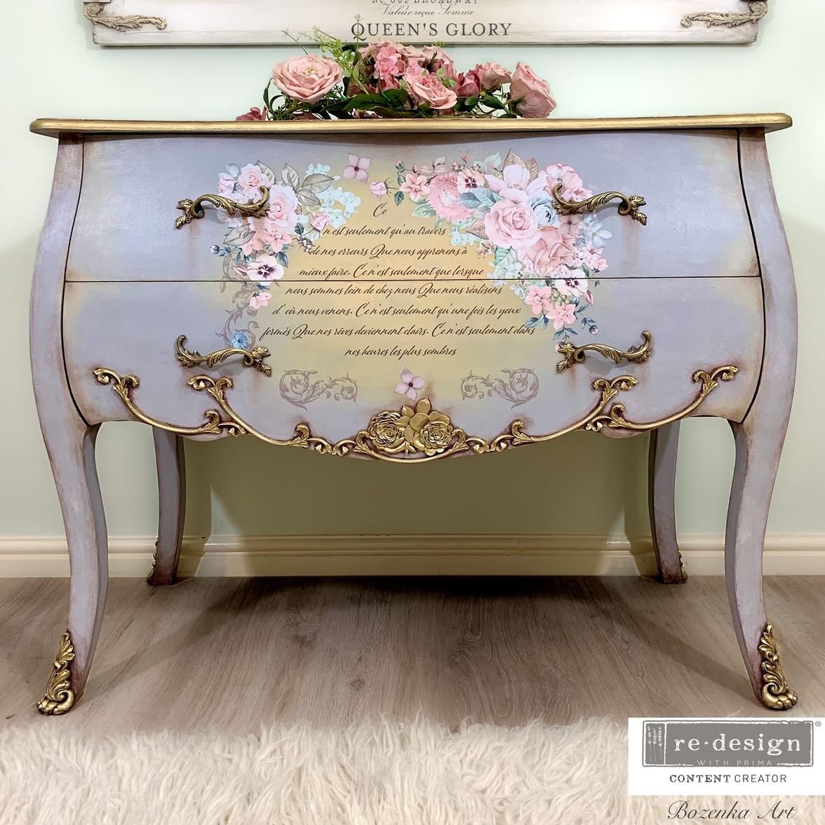 Redesign Decor Transfers® - Pure Light Floral