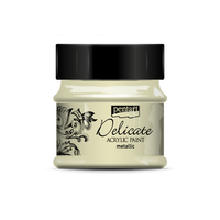 Delicate Metallic Paint, design by Pentart, arts & entertainment > hobbies & creative arts > arts & crafts, for decoupage and crafting