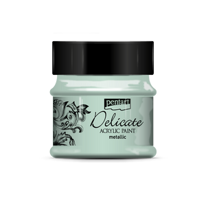 Delicate Metallic Paint, design by Pentart, arts & entertainment > hobbies & creative arts > arts & crafts, for decoupage and crafting