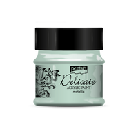 Delicate Metallic Paint, design by Pentart, arts & entertainment > hobbies & creative arts > arts & crafts, for decoupage and crafting
