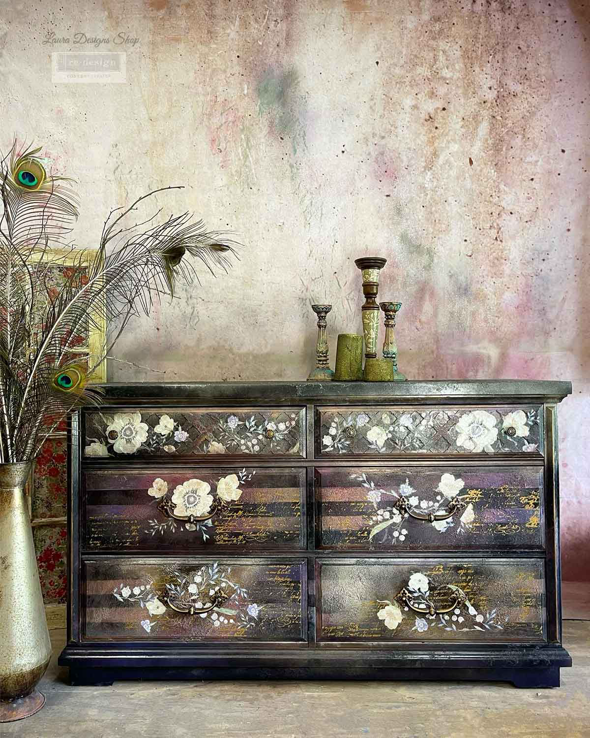 Decor Transfers® - Goldenrod Florals