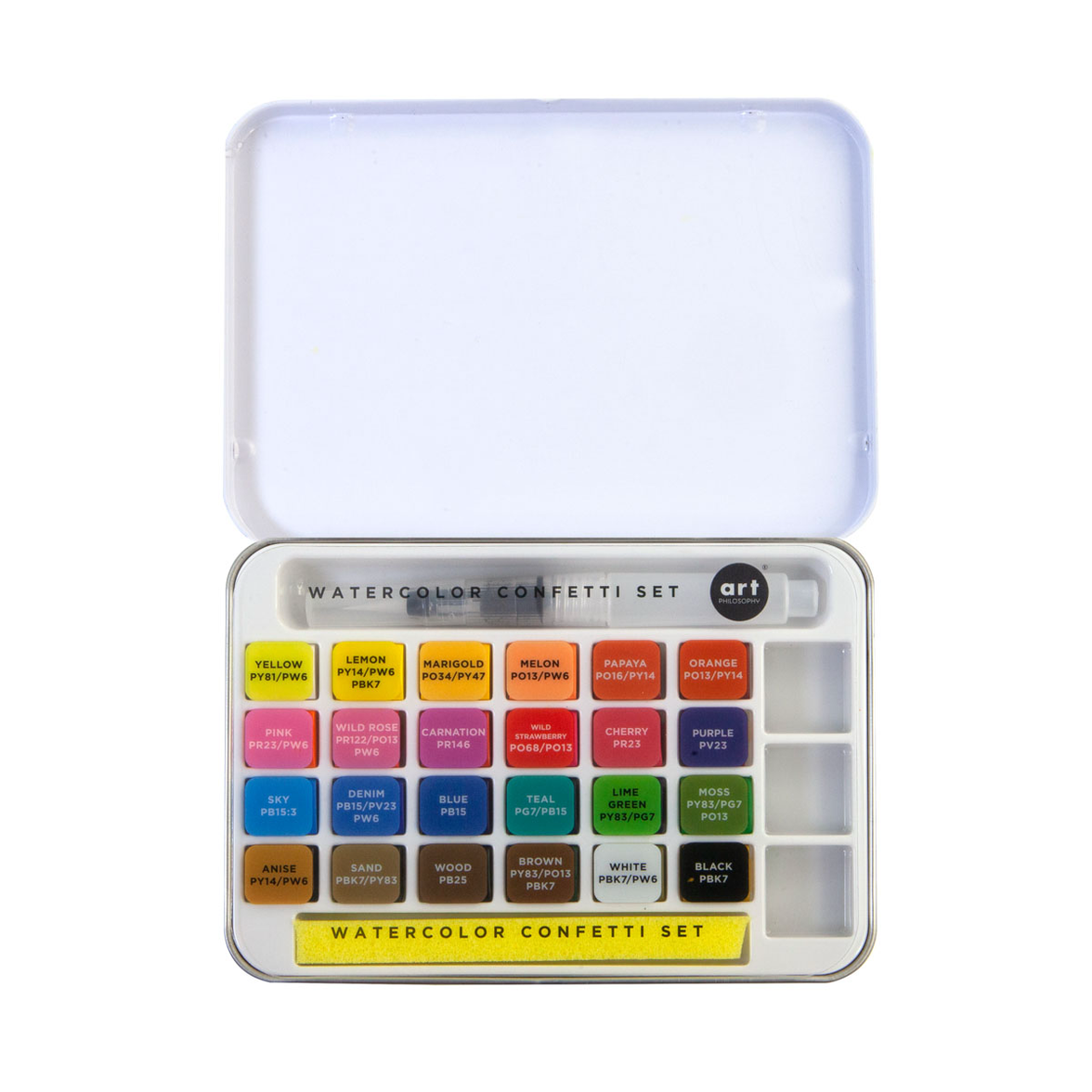 Watercolor Confetti Set, Paint Set
