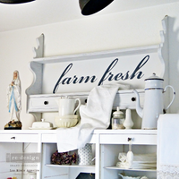 Redesign Transfer - Farm Fresh Word Transfer