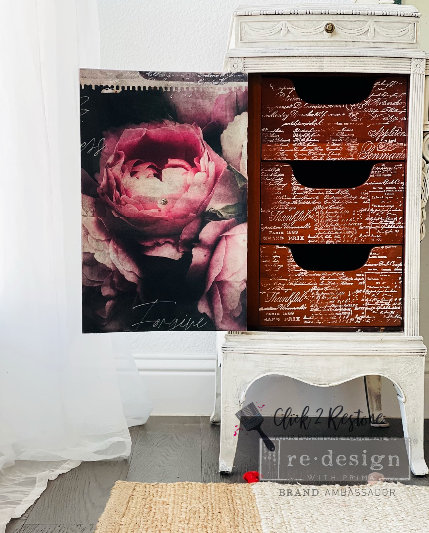 Redesign Decoupage Decor Tissue Paper - zara - 2 sheets (19" x 30")