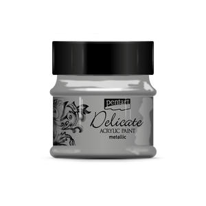 Delicate Metallic Paint, design by Pentart, arts & entertainment > hobbies & creative arts > arts & crafts, for decoupage and crafting