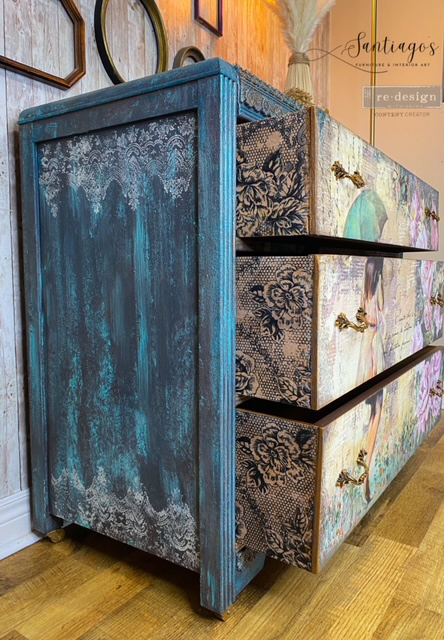 A1 Decoupage Fiber – Rainy Afternoon – 1 sheet, A1 size