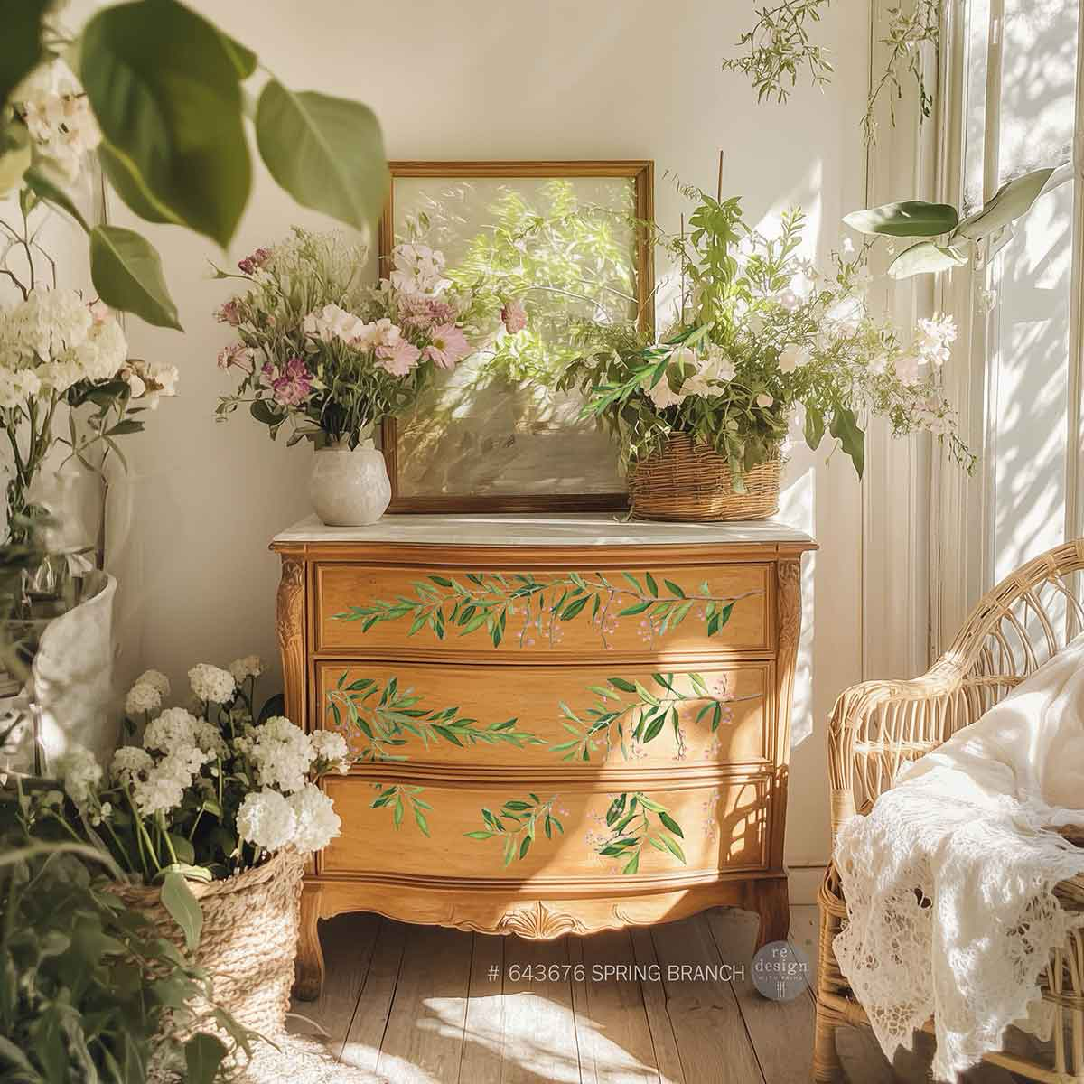 Redesign Decor Transfers® - Spring Branch Transfer, Furniture Transfer