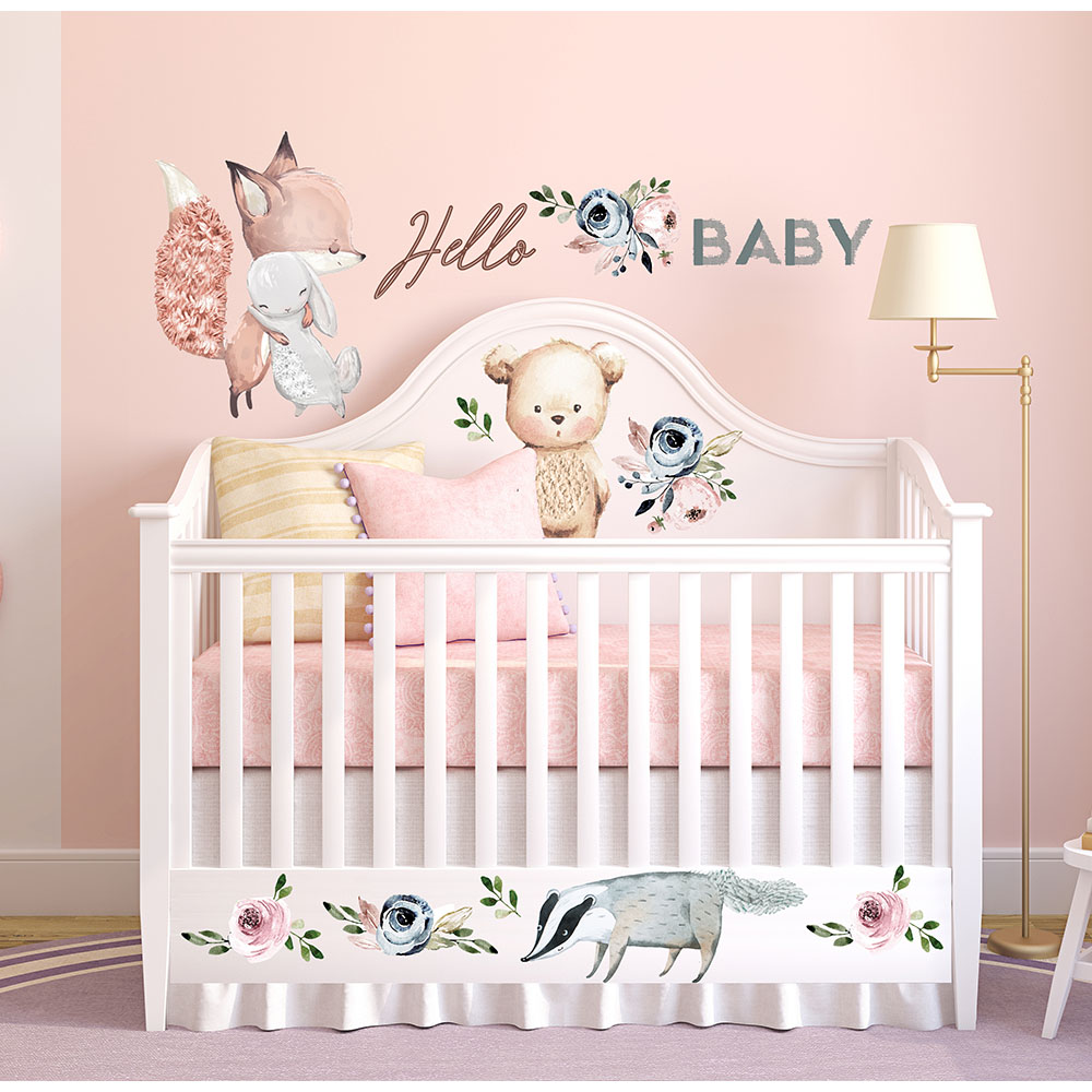 Redesign Decor Transfers® - Hello Baby size 22"x30"
