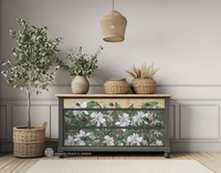Decor Transfers® - Peaceful Garden - total sheet size 24"x35", cut into 2 sheets